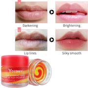 Youbu 2-Color Lip Mask 20g for Exfoliation & Hydration