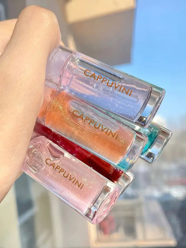 Crystal Jelly Lip Gloss - Shiny Moisturizing Tint Oil