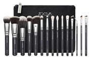 15-Piece Pink Rose Gold Makeup Brush Set