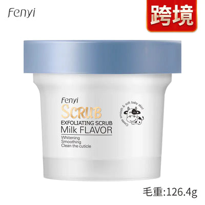 FENYI Milk Exfoliating Scrub 100g for Body Cleansing
