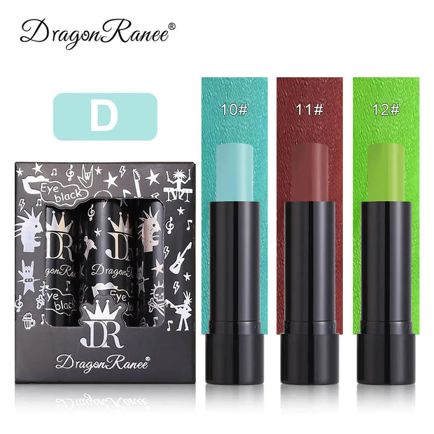 Velvet Matte Lipstick Set - Waterproof Halloween Makeup