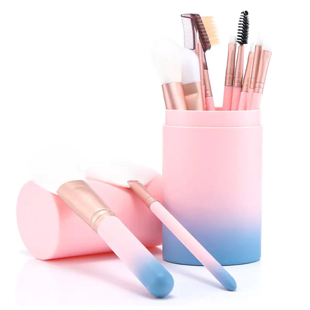 12-Piece Makeup Brush Set and Beauty Tools