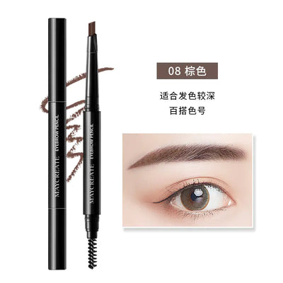 Dual-Head Waterproof Eyebrow Pencil - Wholesale Makeup
