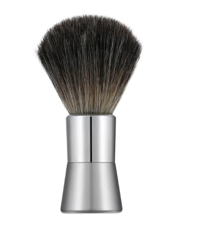 Stainless Steel Shaving Brush with Nylon Bristles (One Piece)