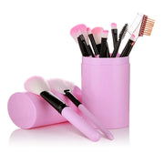 12-Piece Makeup Brush Set and Beauty Tools