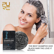 Bamboo Charcoal Shampoo Bar