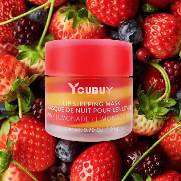 Youbu 2-Color Lip Mask 20g for Exfoliation & Hydration