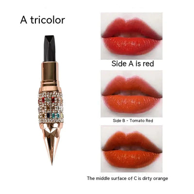 Queen Truncheon Three-Color Matte Moisturizing Lipstick