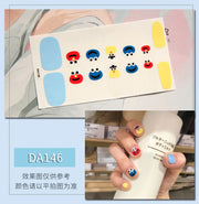 Leopard Print Nail Stickers with Peelable Backing (14 Sheets)