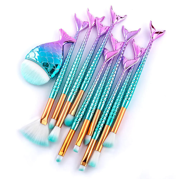 Mermaid Tail Eye Makeup Brush