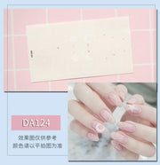 Leopard Print Nail Stickers with Peelable Backing (14 Sheets)