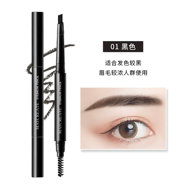 Dual-Head Waterproof Eyebrow Pencil - Wholesale Makeup