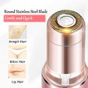 Painless Waterproof Facial Hair Remover with LED Light