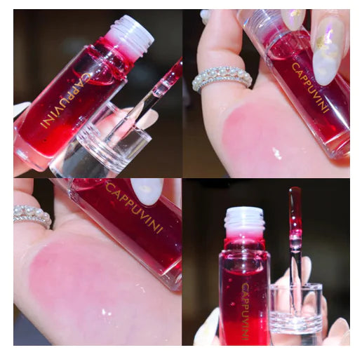 Crystal Jelly Lip Gloss - Shiny Moisturizing Tint Oil