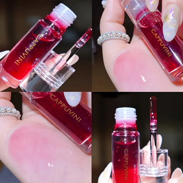 Crystal Jelly Lip Gloss - Shiny Moisturizing Tint Oil