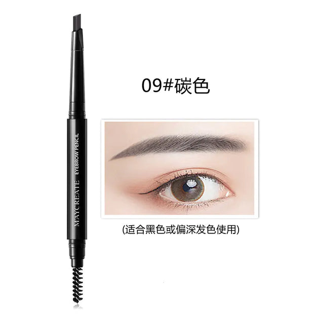 Dual-Head Waterproof Eyebrow Pencil - Wholesale Makeup