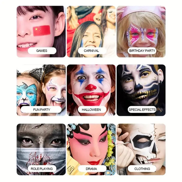 Velvet Matte Lipstick Set - Waterproof Halloween Makeup