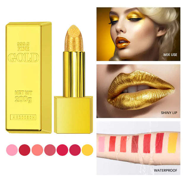 7 Colors Glitter Matte Waterproof Lipstick Set