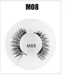 SlayLash Magnetic Eyelashes - 3 Pairs of Natural Look