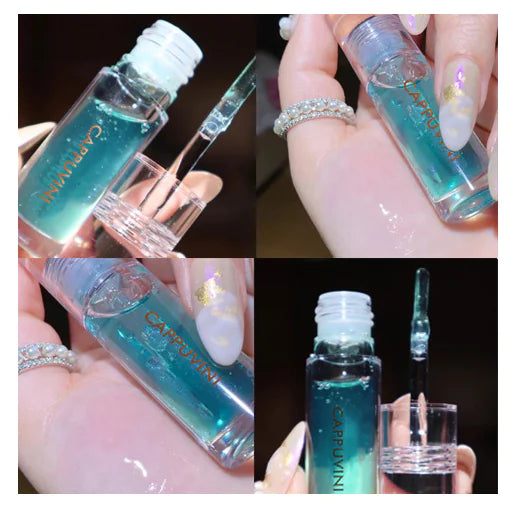 Crystal Jelly Lip Gloss - Shiny Moisturizing Tint Oil