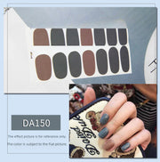 Leopard Print Nail Stickers with Peelable Backing (14 Sheets)