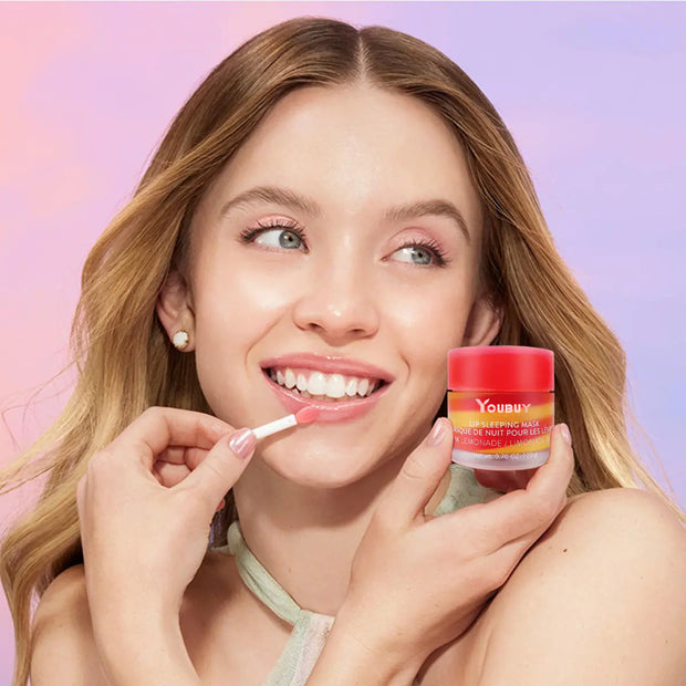 Youbu 2-Color Lip Mask 20g for Exfoliation & Hydration