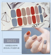 Leopard Print Nail Stickers with Peelable Backing (14 Sheets)