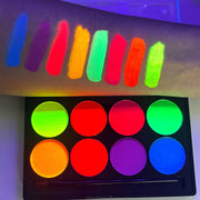 Fluorescent Water-soluble Body Paint Pigments (8/15 Colors)
