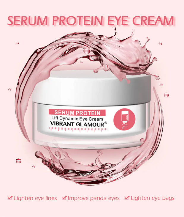 Vibrant Glamour Serum Eye Cream for Firmness and Wrinkles