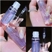 Crystal Jelly Lip Gloss - Shiny Moisturizing Tint Oil