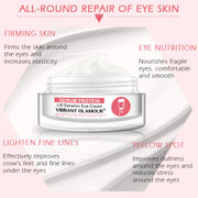 Vibrant Glamour Serum Eye Cream for Firmness and Wrinkles